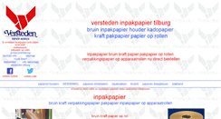 Desktop Screenshot of inpakkadopapier.nl